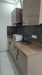 Kitchen Image of 490 Sq.ft 1 RK Builder Floor for rent in Sector 52 Gurgaon for Rs. 25000