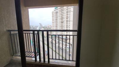 Balcony Image of 750 Sq.ft 2 BHK Apartment / Flat for sale in Raunak City, Kalyan West Kalyan for Rs. 5800000