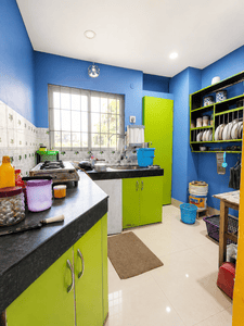 Kitchen Image of 1000 Sq.ft 2 BHK Apartment / Flat for sale in Hatigaon Guwahati for Rs. 4200000