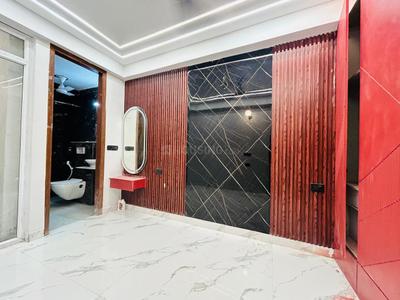 Bedroom Image of 952 Sq.ft 2 BHK Builder Floor for rent in Freedom Fighters Enclave New Delhi for Rs. 21500