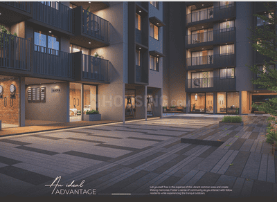 Image of 1332 Sq.ft 2 BHK Apartment / Flat for sale in Randesan, Gandhinagar for Rs. 6068000