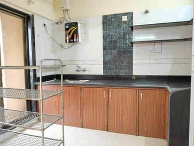 Kitchen Image of 1200 Sq.ft 2 BHK Apartment / Flat for rent in Regency Gardens, Kharghar Navi Mumbai for Rs. 55000