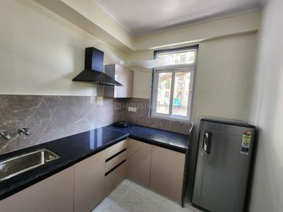 Kitchen Image of 550 Sq.ft 1 RK Studio for rent in Jagatpura Jaipur for Rs. 15500