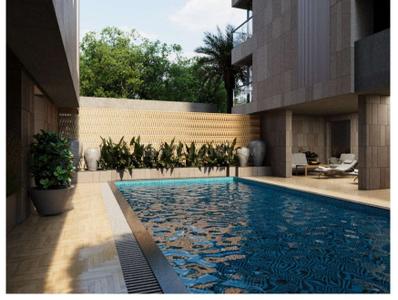 Balcony Image of 3613 Sq.ft 4 BHK Apartment / Flat for sale in Vesu Surat for Rs. 24928704