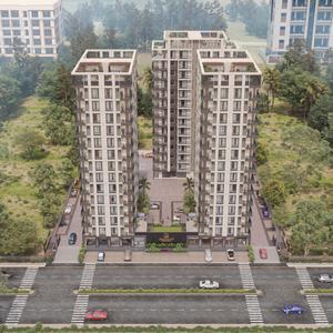 Image of 1275 Sq.ft 2 BHK Apartment / Flat for sale in The Manor Heights, Althan, Surat for Rs. 5300000