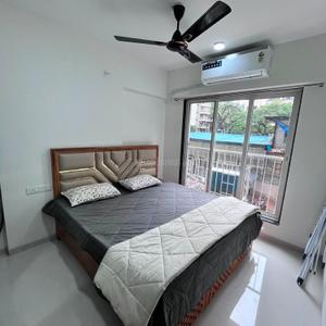 Bedroom Image of 586 Sq.ft 1 BHK Apartment / Flat for rent in Deraiya Nehru Nagar Nirmal CHS Ltd, Kurla East Mumbai for Rs. 58000