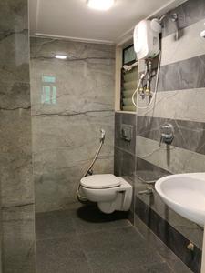 Common Bathroom Image of 550 Sq.ft 1 BHK Apartment / Flat for sale in Salasar Exotica I, Mira Road East Mira Bhayandar for Rs. 8000000