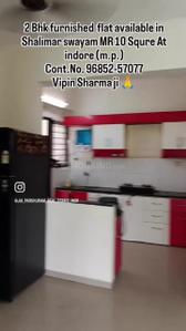 Kitchen Image of 985 Sq.ft 2 BHK Apartment / Flat for rent in Mirchandani Shalimar Swayam, Bhangarh Indore for Rs. 21000