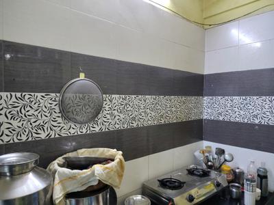 Kitchen Image of 500 Sq.ft 1 BHK Apartment / Flat for rent in Haware Citi, Kasarvadavali Thane for Rs. 17255