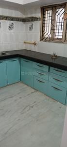 Kitchen Image of 900 Sq.ft 1 BHK Independent House for rent in B R Patel Meghdhanush Society, Old Padra Road Vadodara for Rs. 10500