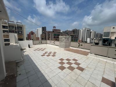 Terrace Image of 1242 Sq.ft 2 BHK Apartment / Flat for rent in Sanskar Santoor Grace, Sargasan Gandhinagar for Rs. 22000