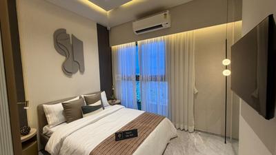 Bedroom Image of 1660 Sq.ft 3 BHK Apartment / Flat for sale in Runwal One, Thane West Thane for Rs. 32800000