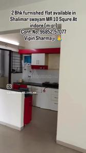 Kitchen Image of 985 Sq.ft 2 BHK Apartment / Flat for rent in Mirchandani Shalimar Swayam, Bhangarh Indore for Rs. 21000