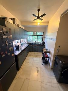 Kitchen Image of 1450 Sq.ft 3 BHK Apartment / Flat for rent in Bandra West Mumbai for Rs. 325000
