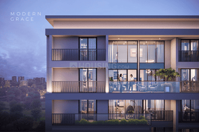 Bedroom Image of 2655 Sq.ft 3 BHK Apartment / Flat for sale in Vishakha Seleqt, Gota Ahmedabad for Rs. 13900000