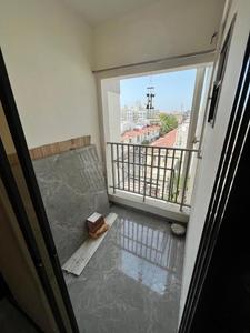 Balcony Image of 1150 Sq.ft 3 BHK Apartment / Flat for rent in Sunpharma Road Vadodara for Rs. 25000
