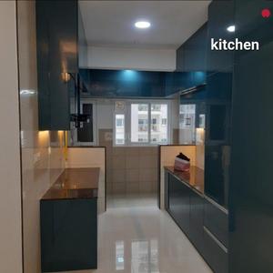 Kitchen Image of 1355 Sq.ft 2.5 BHK Apartment / Flat for rent in L And T Olivia At Raintree Boulevard, Sahakara Nagar Bengaluru for Rs. 60000