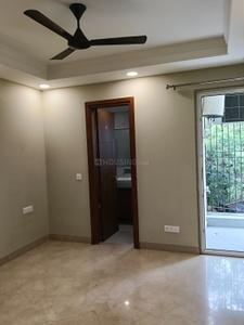 Bedroom Image of 1440 Sq.ft 3 BHK Builder Floor for rent in Chittaranjan Park New Delhi for Rs. 86000