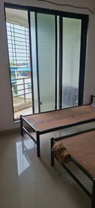 Bedroom Image of 810 Sq.ft 1 BHK Builder Floor for rent in Rabale Navi Mumbai for Rs. 26000