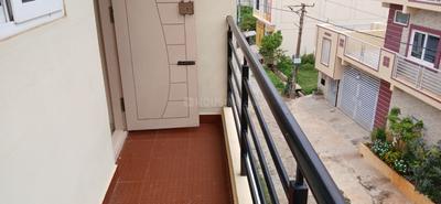 Balcony Image of 850 Sq.ft 1 BHK Independent House for rent in Agrahara Bengaluru for Rs. 13000