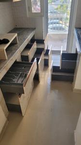 Kitchen Image of 1200 Sq.ft 3 BHK Apartment / Flat for rent in Sonika Suncity Heights, Sector-36A Rohtak for Rs. 17000