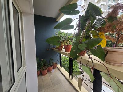 Balcony Image of 2000 Sq.ft 3 BHK Apartment / Flat for rent in Armane Nagar Bengaluru for Rs. 85000