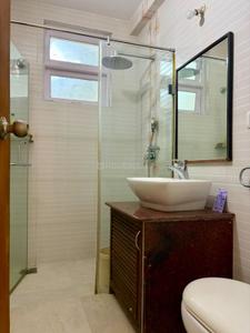 Bathroom Image of 1400 Sq.ft 3 BHK Duplex for rent in Nanu Sapna Citadel, Panjim Goa for Rs. 120000