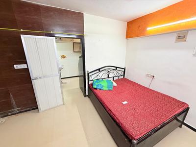 Bedroom Image of 275 Sq.ft 1 RK Apartment / Flat for rent in Sai Darshan CHS, Andheri East Mumbai for Rs. 24000