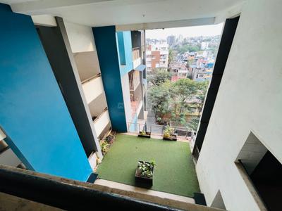 Balcony Image of 550 Sq.ft 1 BHK Apartment / Flat for sale in Kanerkar Nagar Kolhapur for Rs. 2950000