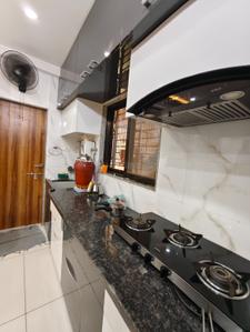 Kitchen Image of 1800 Sq.ft 3 BHK Apartment / Flat for sale in Bhayli Vadodara for Rs. 11100000