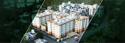 Image of 1393 Sq.ft 3 BHK Apartment / Flat for sale in Alamo XS Real Turin, Ganapathy, Coimbatore for Rs. 13800000