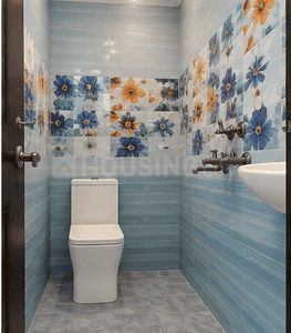 Bathroom Image of 850 Sq.ft 2 BHK Apartment / Flat for rent in DDA Peepal Apartments, Sector 17 Dwarka New Delhi for Rs. 25500