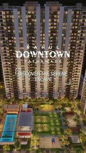 Image of 1120 Sq.ft 2 BHK Apartment / Flat for sale in Paras Rahul Downtown Phase II, Tathawade, Pune for Rs. 9500000