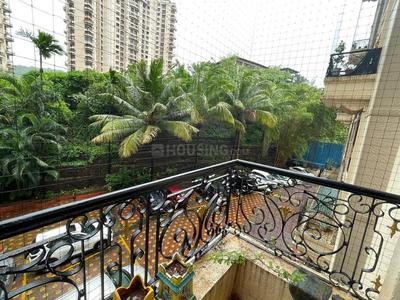 Balcony Image of 1050 Sq.ft 2 BHK Apartment / Flat for sale in Thane West Thane for Rs. 16000000