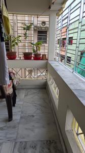 Balcony Image of 800 Sq.ft 2 BHK Apartment / Flat for rent in Airport Gate No 2 Kolkata for Rs. 12000