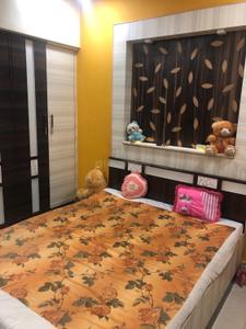 Bedroom Image of 910 Sq.ft 2 BHK Apartment / Flat for rent in Kasarvadavali Thane for Rs. 28000