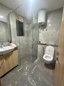 Bathroom Image of 1205 Sq.ft 2 BHK Apartment / Flat for rent in M3M Skywalk, Sector 74 Gurgaon for Rs. 52000