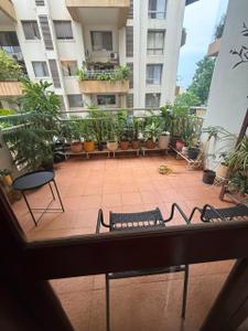 Balcony Image of 1750 Sq.ft 3 BHK Apartment / Flat for rent in Marvel Vivacity, Kalyani Nagar Pune for Rs. 150000