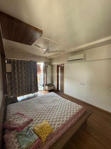 Bedroom Image of 1683 Sq.ft 3 BHK Apartment / Flat for rent in Shypram Parisar, Ognaj Ahmedabad for Rs. 30000