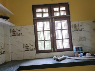 Kitchen Image of 500 Sq.ft 1 BHK Builder Floor for rent in Vrindavan Yojana Lucknow for Rs. 8000