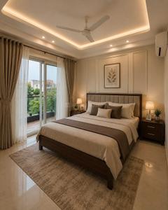 Bedroom Image of 1200 Sq.ft 2 BHK Builder Floor for rent in Sector 27 Gurgaon for Rs. 57000