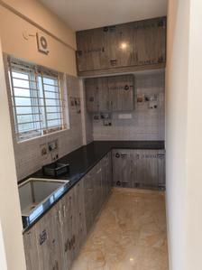 Kitchen Image of 720 Sq.ft 1 BHK Apartment / Flat for rent in C V Raman Nagar Bengaluru for Rs. 25000