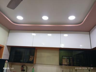 Kitchen Image of 1854 Sq.ft 3 BHK Apartment / Flat for sale in Samved Green Valley, Sargasan Gandhinagar for Rs. 12000000