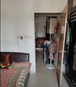 Bedroom Image of 660 Sq.ft 1 BHK Apartment / Flat for rent in Shree Rang Nano City 1 And 2, Sargasan Gandhinagar for Rs. 18500