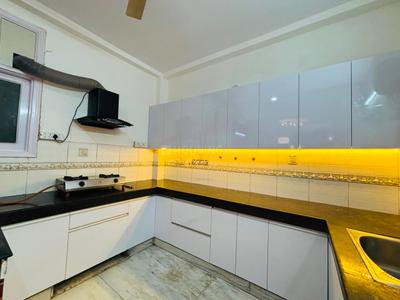 Kitchen Image of 900 Sq.ft 2 BHK Builder Floor for rent in Malviya Nagar New Delhi for Rs. 65000