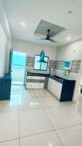Kitchen Image of 1220 Sq.ft 2 BHK Apartment / Flat for sale in Chhani Vadodara for Rs. 4200000
