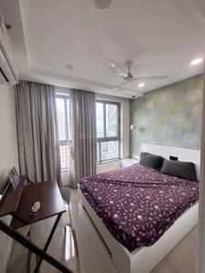 Bedroom Image of 702 Sq.ft 1.5 BHK Builder Floor for rent in Amanora Future Towers, Hadapsar Pune for Rs. 40000