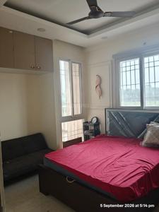 Bedroom Image of 1000 Sq.ft 3 BHK Apartment / Flat for rent in Pradhan Pristine, Bagmugaliya Bhopal for Rs. 35000
