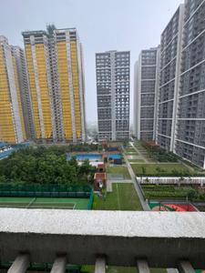 Balcony Image of 1054 Sq.ft 2 BHK Apartment / Flat for rent in Godrej Woods, Sector 43 Noida for Rs. 55000