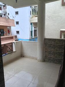 Balcony Image of 650 Sq.ft 1 BHK Independent House for rent in Wadgaon Sheri Pune for Rs. 17000